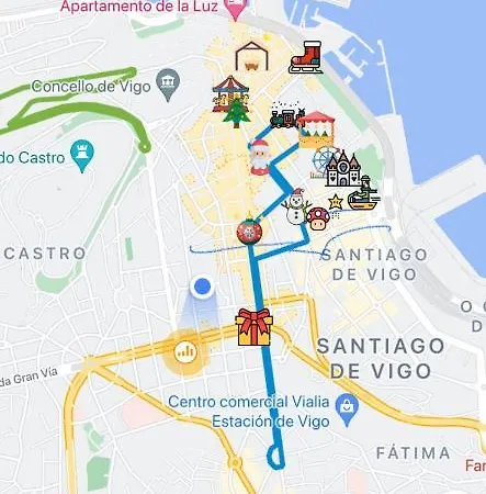 De La Luz Centrico En Nautico -parking شقة *